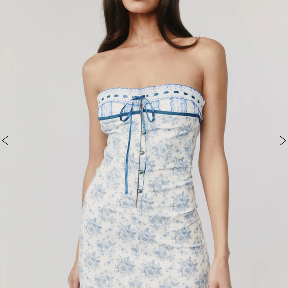 With Jean Sabrin Dress in Toile Papillon - Picture 2 of 6